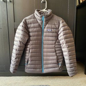 Patagonia Down Sweater Jacket, Men's Small, Forge Grey